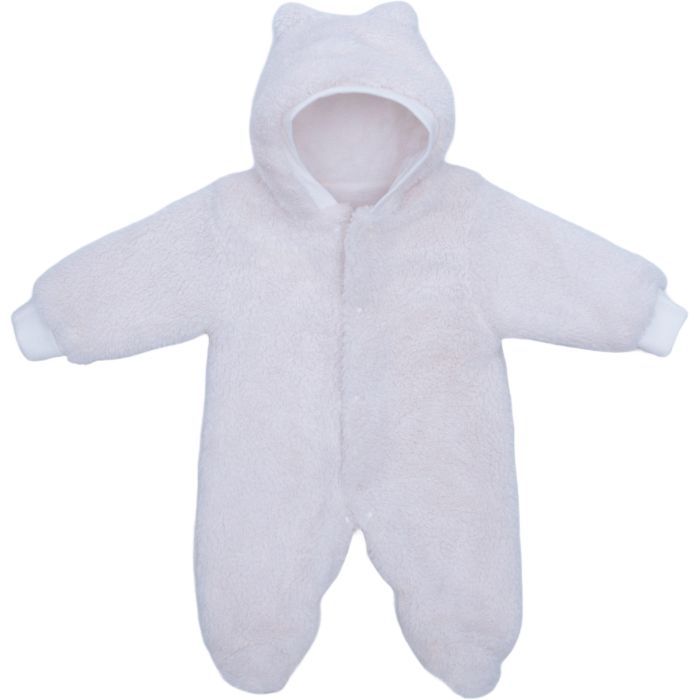 Комбинезон детский HAPPY TOT с ушками ПУШОК (1211-62-cream)