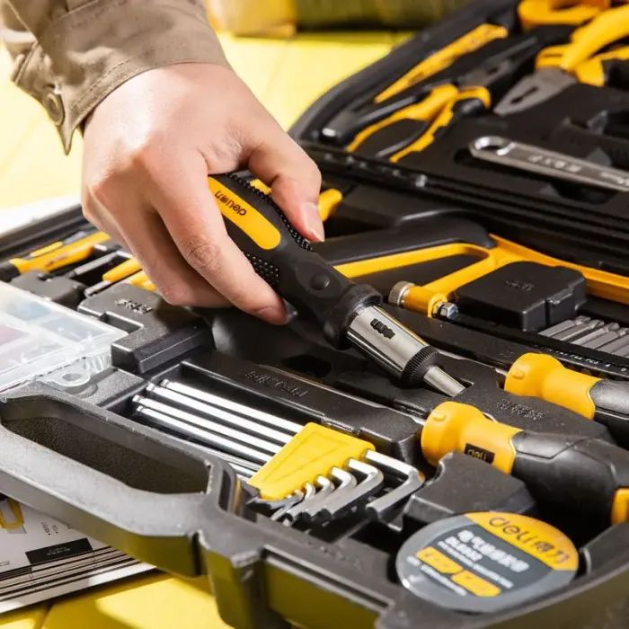 Набор инструментов Deli 112 шт. (DL5965) изображение 4