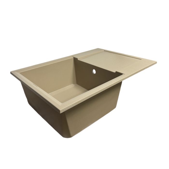 Мойка кухонная Adamant Horizon Medium Сахара + змішувач та дозатор (4824296104502) изображение 2