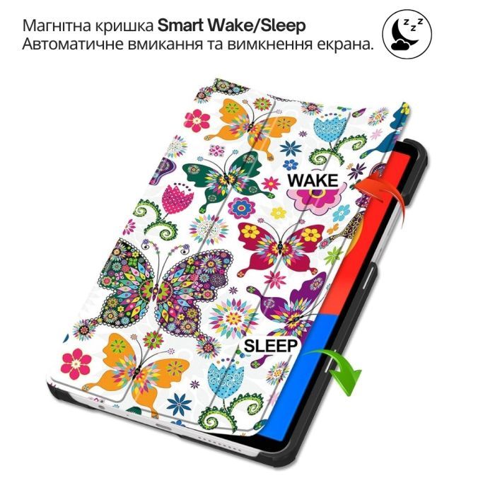 Чехол для планшета BeCover Smart Case Xiaomi Redmi Pad 2 Pro 12.1" Butterfly (714636) изображение 4