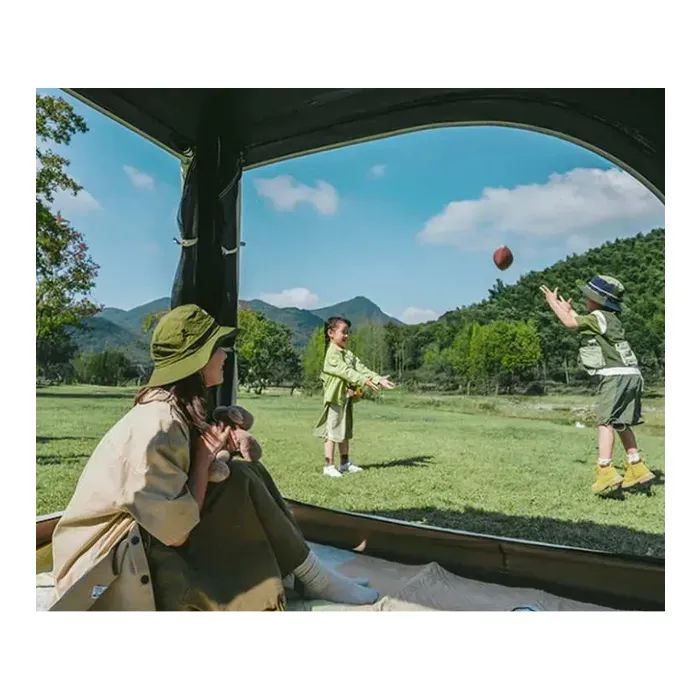 Палатка Naturehike тримісний автоматичний Ango CNK2550WS010, S, сірий (6927595785799) изображение 3