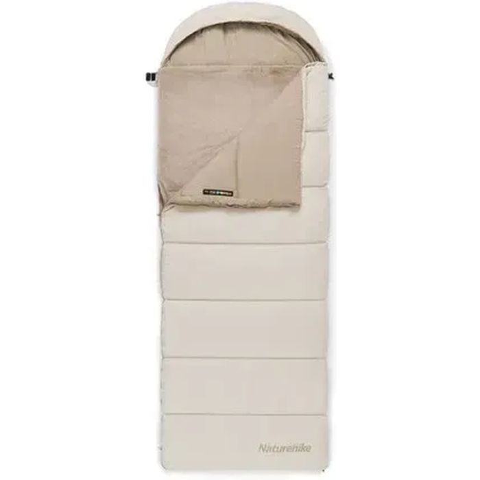 Спальний мішок Naturehike з підігрівом BE400 CNK2300SD021, правий, бежевий (6976507667326)
