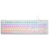 Клавиатура Thunderobot K104 Red Switch USB UA White (6932066308162)