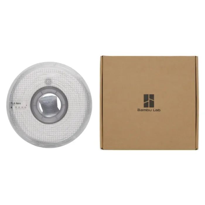 Пластик для 3D-принтера Bambu Lab PLA Aero 1.75mm 1kg Gray (A11-D0-1.75-1000-SPL) зображення 2