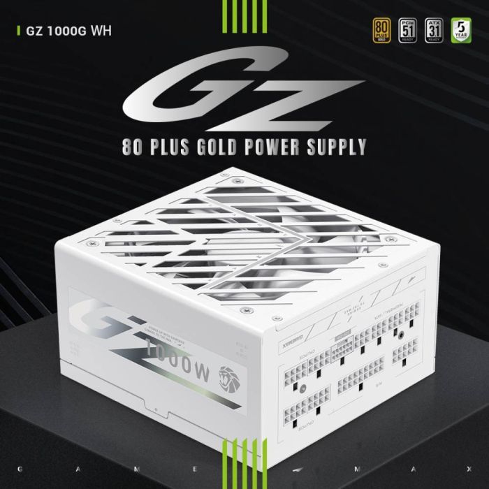 Блок питания Gamemax 1000W (GZ 1000G WH) изображение 3