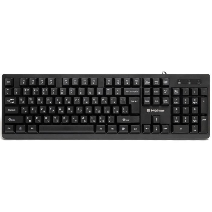 Клавиатура Hölmer K-02OF USB UA Black (K-02OF)