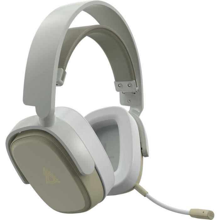 Наушники Ajazz AHM09 MAX 3-Mode Gray/White (AHM09-MAX-GW) изображение 5