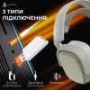 Наушники Ajazz AHM09 MAX 3-Mode Gray/White (AHM09-MAX-GW) изображение 7