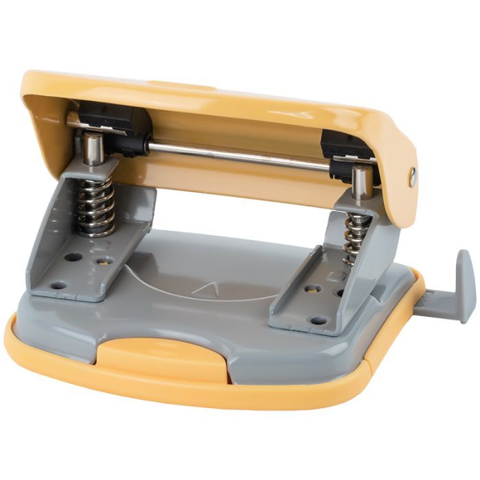 Дырокол Axent Exakt-2 металлический, 30л, Earth colors желтый (3930-26-A) изображение 2