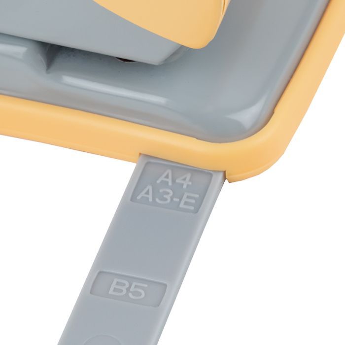 Дырокол Axent Exakt-2 металлический, 30л, Earth colors желтый (3930-26-A) изображение 4