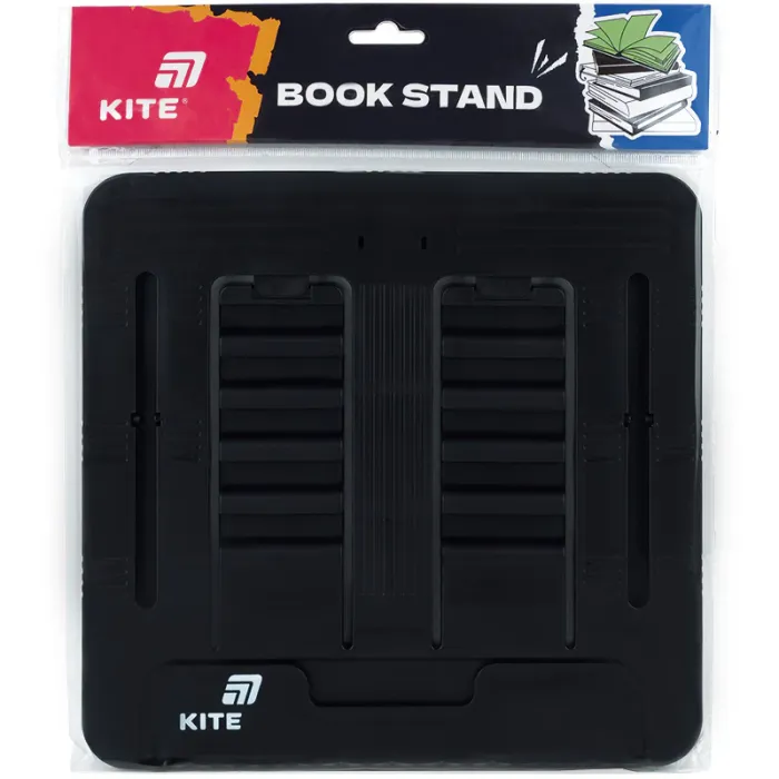 Подставка для книг Kite пластиковая, черная (K25-330-1) изображение 3