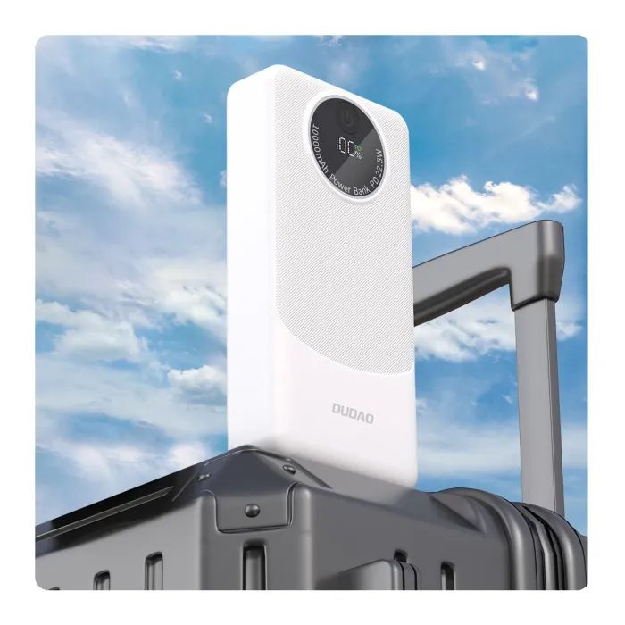 Батарея універсальна Dudao K12Pro 20000mAh PD/22.5W, USB-A, USB-C, Black (6976625333905) зображення 2