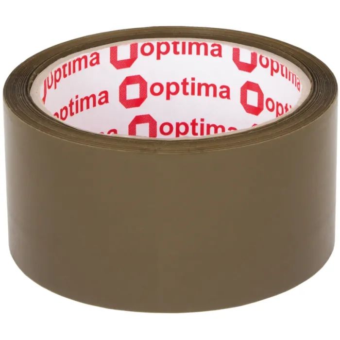 Скотч Optima 48 мм х 60 м х 40 мкм, коричневый (O45319)