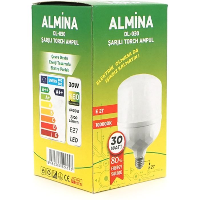 Лампочка Almina DL-030 30W, 2700Лм, 6400K (DL-030) изображение 3
