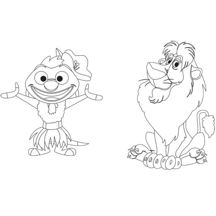 Книга Disney Маля. Гра з кольором. Король Лев Ранок (9789667503888) изображение 3