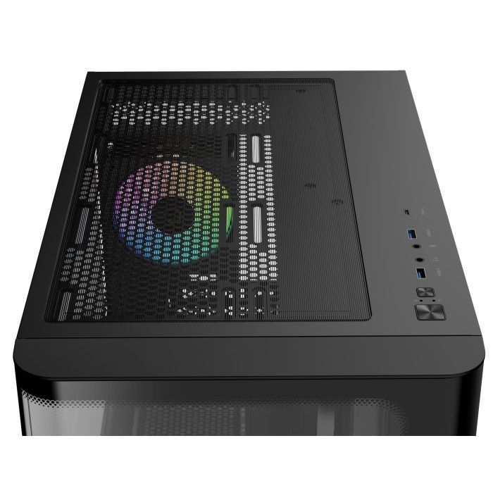 Корпус для ПК OCYPUS IOTA C70 BK CURVE ARGB DIGITAL (IOTA-C70-BKD400CD-GL) изображение 7