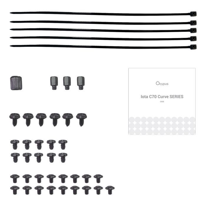 Корпус для ПК OCYPUS IOTA C70 BK CURVE ARGB DIGITAL (IOTA-C70-BKD400CD-GL) зображення 9