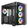 Корпус для ПК OCYPUS IOTA C70 BK CURVE ARGB DIGITAL (IOTA-C70-BKD400CD-GL)