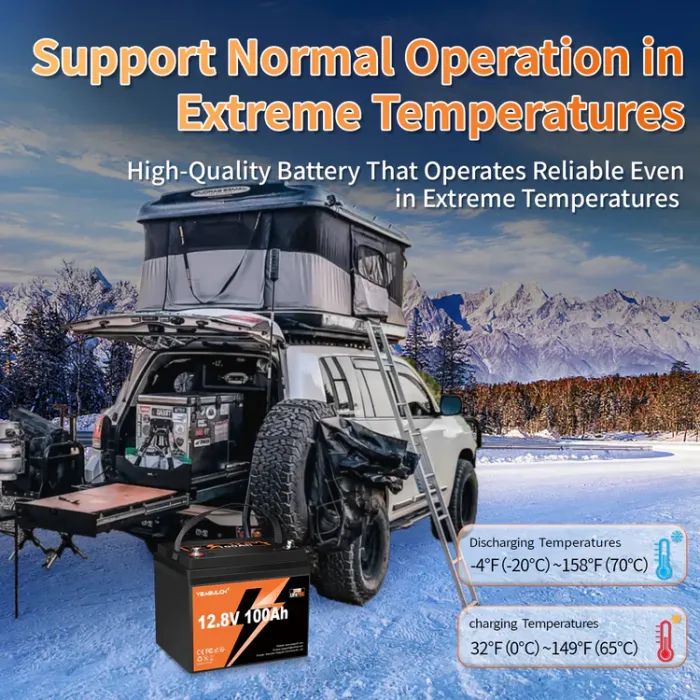 Батарея LiFePo4 YEAGULCH 12.8V 100Ah Mini Max (YEAGULCH-12,8V/100Ah Max) зображення 4