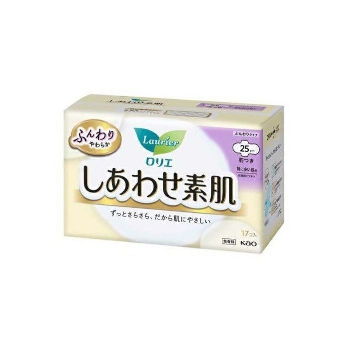 Гигиенические прокладки Kao Laurier Happy Skin Extra Heavy Day Use 17 шт (4901301378422)