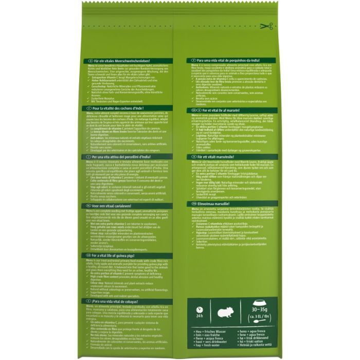 Корм для гризунів Vitakraft Premium Menu Vital для декоративних гризунів та морських свинок 400 г (4008239255839) зображення 2