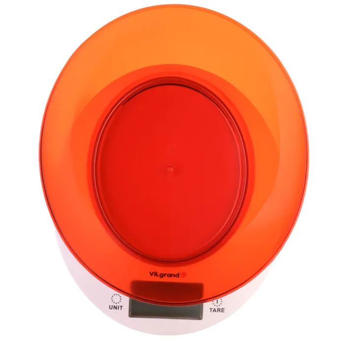 Весы кухонные Vilgrand VKS-533C red изображение 3