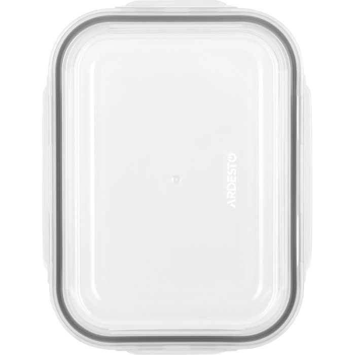 Пищевой контейнер Ardesto Gemini прямокутний, 1.06л, боросилікатне скло, прозорий (AR1210BRC) изображение 2