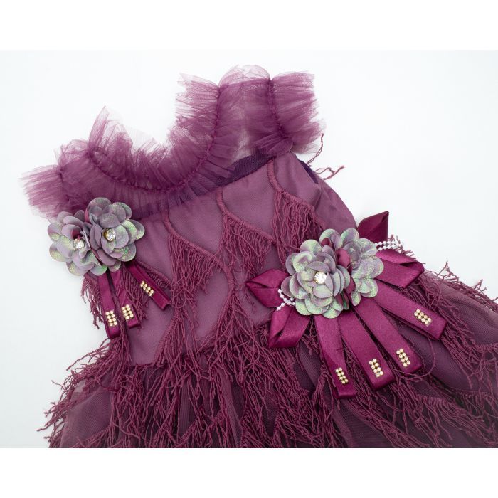 Платье детское Tivido праздничное с украшениями (2136-92G-violet) изображение 2