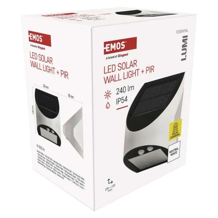 Светильник EMOS 240 лм IP54 4000K PIR (ZG172S) изображение 8