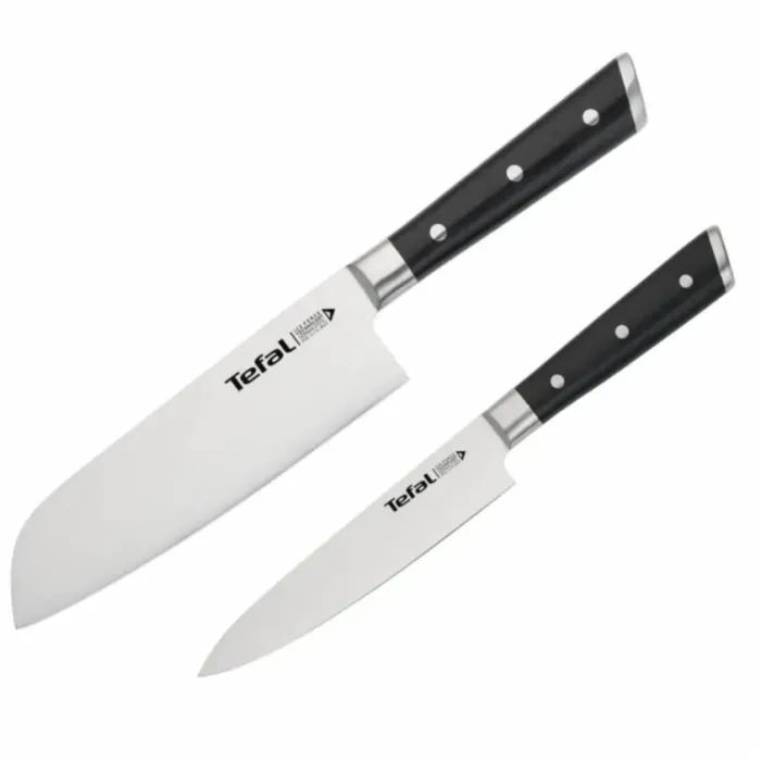 Набор ножей Tefal Ice Force, 2 шт, чорний (K232S224)