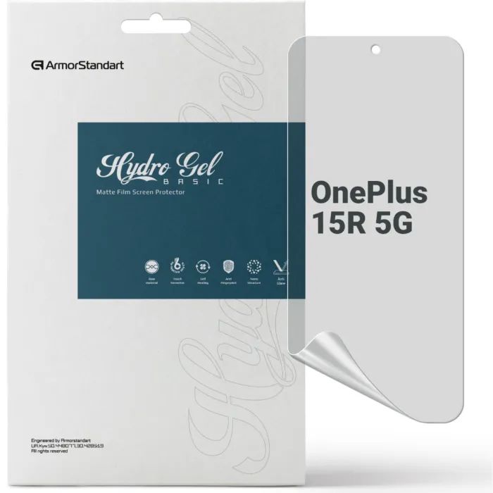 Плівка захисна Armorstandart hydrogel Matte OnePlus 15R 5G (ARM90796)