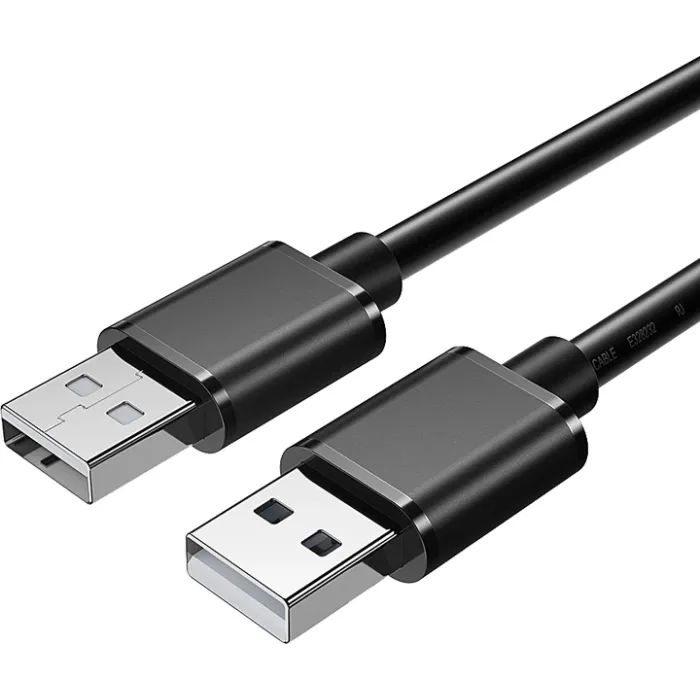 Дата кабель USB 2.0 AM/AM 1.0m 5Gbps Essager (EXCAA2-YT01)