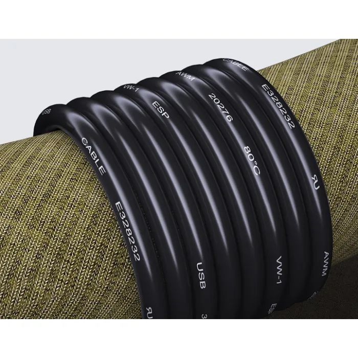 Дата кабель USB 2.0 AM/AM 1.0m 5Gbps Essager (EXCAA2-YT01) изображение 3