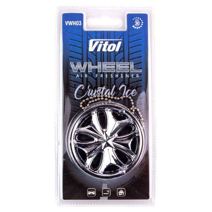 Ароматизатор для автомобіля VITOL Wheel Crystal Ice (VWH03)