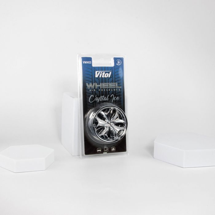 Ароматизатор для автомобіля VITOL Wheel Crystal Ice (VWH03) зображення 4