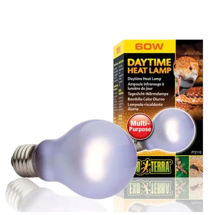 Светильник для террариума ExoTerra DAYTIME HEAT LAMP дневная обогревающая A19/60Вт (15561221108)