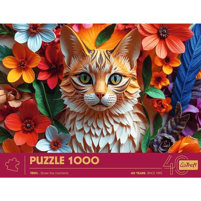 Пазл Trefl Jubileusz Кот, 1000 элементов (5900511400403) изображение 3