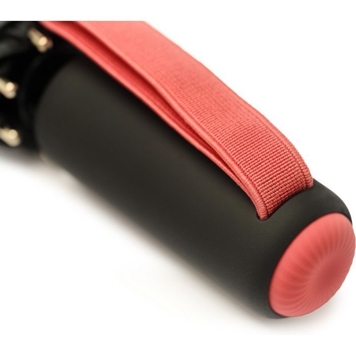 Парасоля Krago складана жіноча LOVE повний автомат чорна (umb-18-001) зображення 7