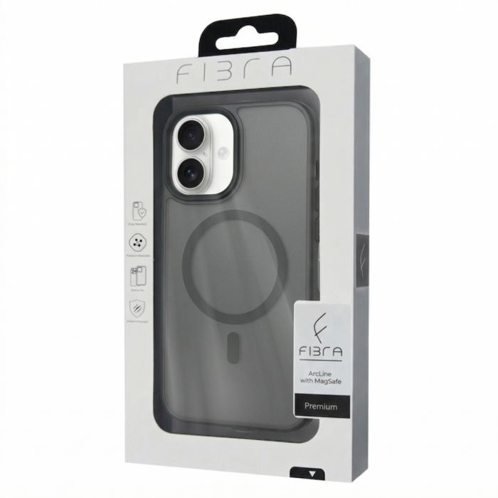 Чохол до мобільного телефона BeCover FIBRA ArcLine MagSafe Apple iPhone 17 Black (715372) зображення 5