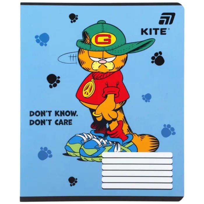 Тетрадь Kite Garfield, 12 листов, клетка (GF26-232) изображение 11