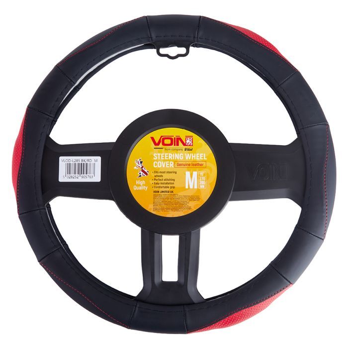 Чехол на руль VITOL M чорн-черв. (VLOD-L285 BK/RD M) изображение 5