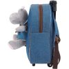 Рюкзак детский Perletti Toys Holly Hippo з м''якою іграшкою, на колесах, джинсовий (P13074) изображение 3