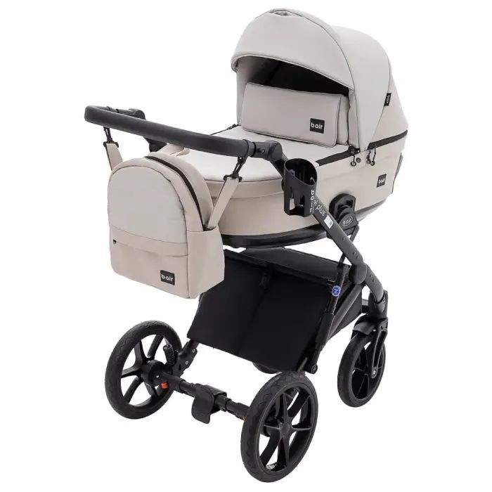 Коляска Bair 2 в 1 Kiwi Plus ECO BKP-15 чорний (680894) зображення 2