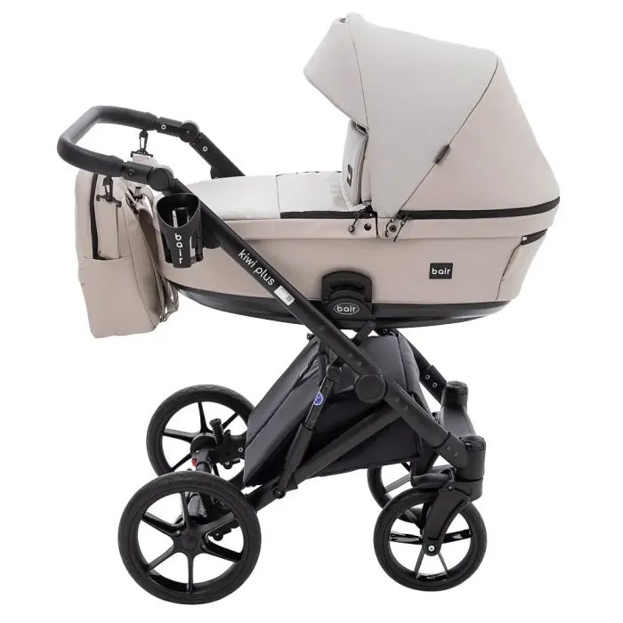 Коляска Bair 2 в 1 Kiwi Plus ECO BKP-15 чорний (680894) зображення 3