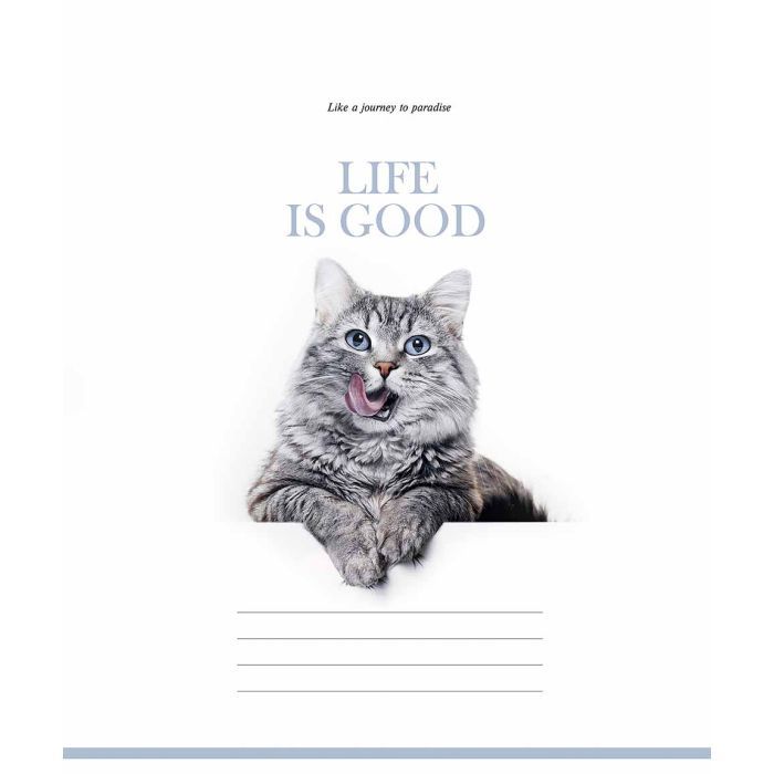 Зошит Школярик Life is good 48 аркушів лінія (048-3670L) зображення 4