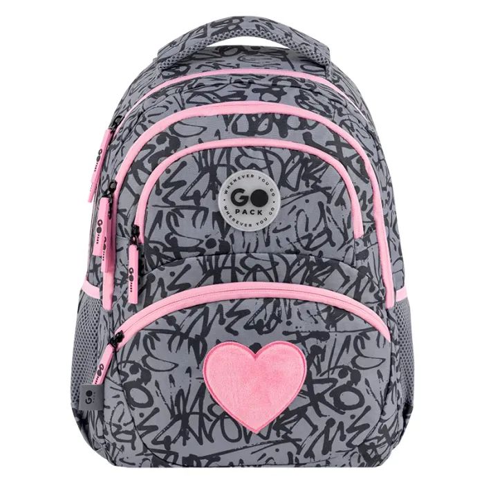 Рюкзак школьный GoPack Education 175M-4 Fluffy Heart (GO26-175M-4) изображение 2