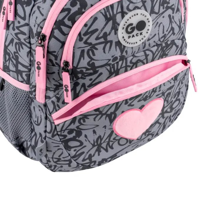 Рюкзак школьный GoPack Education 175M-4 Fluffy Heart (GO26-175M-4) изображение 7