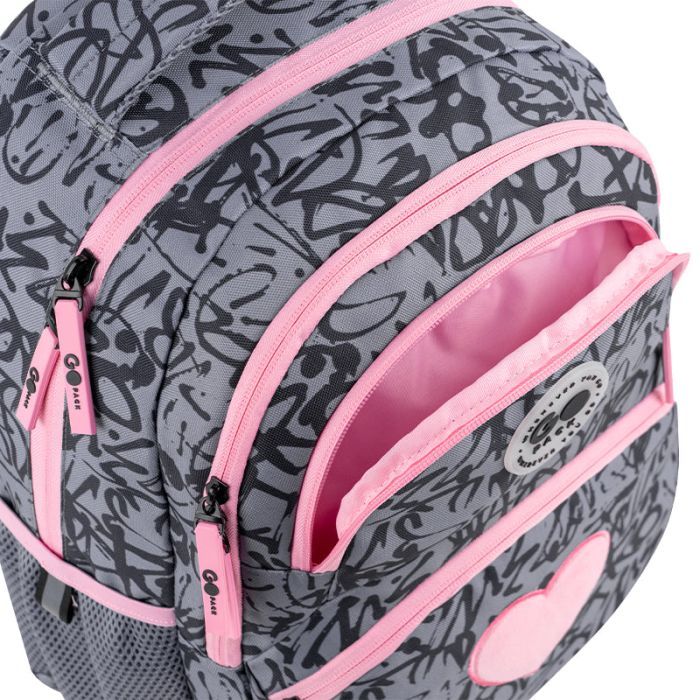 Рюкзак школьный GoPack Education 175M-4 Fluffy Heart (GO26-175M-4) изображение 8