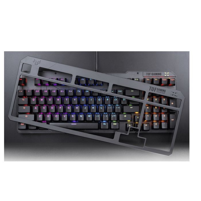 Клавіатура ASUS TUF Gaming K3 Gen II UKR_GIFT (90MP0390-BKMA00_GIFT) зображення 7
