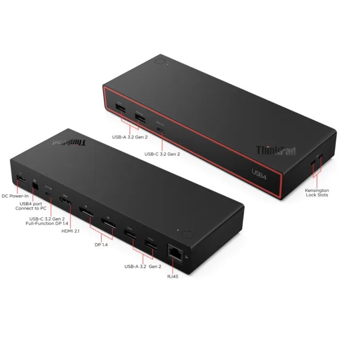 Порт-репликатор Lenovo ThinkPad USB4 Dock 5000 (40BF0100EU) изображение 8